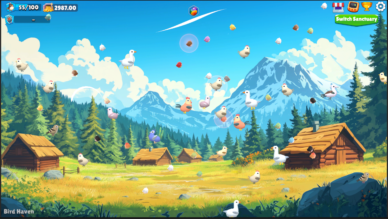 Sweet World Game Gameplay Screenshot Bubbles Quest Candy